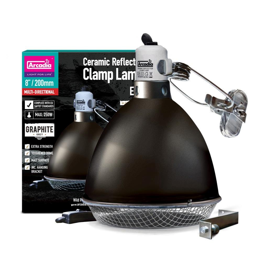 RARMG160 Arcadia Reflector Clamp Lamp with Ceramic Holder